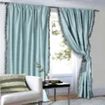 pattern for silk curtains