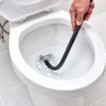 unblocking toilets